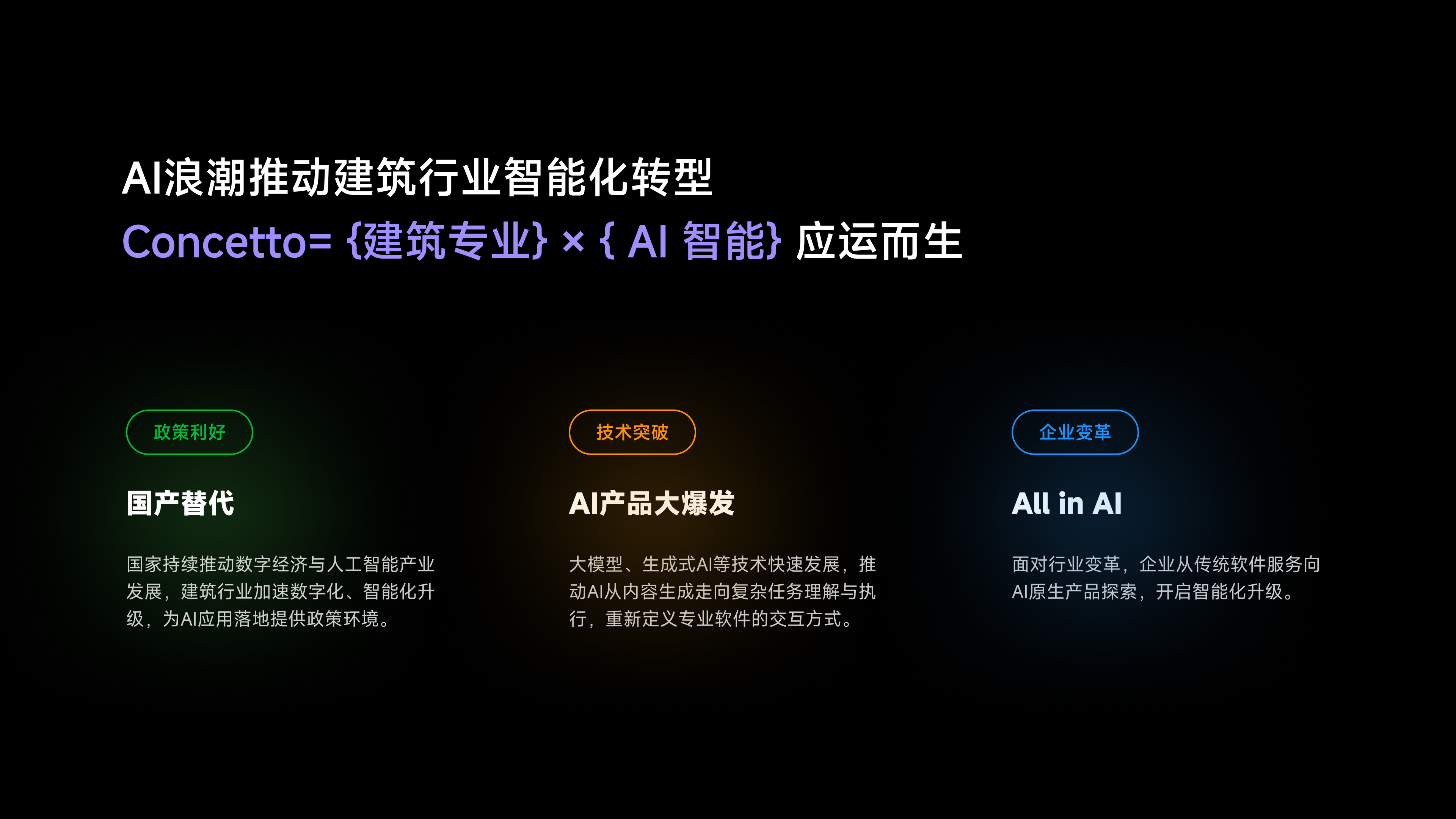 CONCETTO AI Native 设计平台 2
